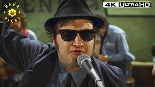 JAILHOUSE ROCKING With The Blues Brothers Full Ending  The Blues Brothers 4k [upl. by Irolav624]