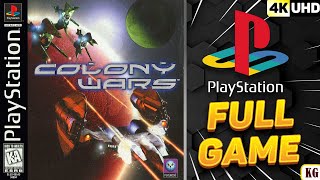 Colony Wars  PS1  4K60ᶠᵖˢ UHD🔴  Longplay Walkthrough Playthrough Full Movie Game [upl. by Aiynot]