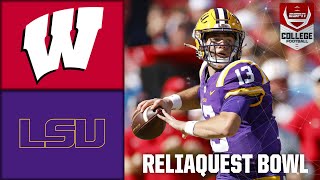 ReliaQuest Bowl Wisconsin Badgers vs LSU Tigers  Full Game Highlights [upl. by Watts]