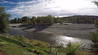 Chewuch River and Methow River Confluence Winthrop Washington [upl. by Yasmine]