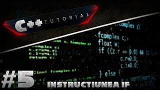 05 Tutorial C  Instructiunea repetitiva IF  ProTutorialsRO [upl. by Phillie]