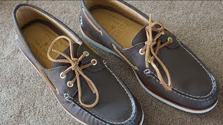 Sperry Gold Cup Top Sider Boat Shoes  The Best [upl. by Danby]