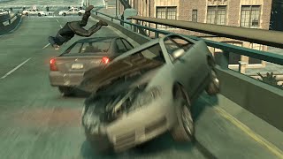 GTA IV  Crashes Bailouts Ragdolls amp Fails Compilation 75 1080p [upl. by Devinna]