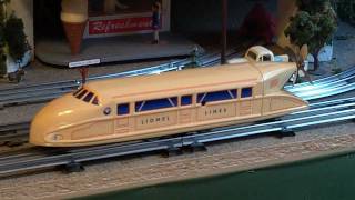 Lionel Rail Zeppelin Schienenzeppelin converted to AC [upl. by Campman598]