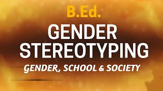 Gender Stereotyping [upl. by Kred533]