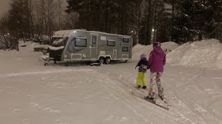 Lapland  Santaland caravan holiday Finland [upl. by Afas249]