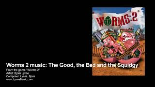 Worms 2 video game music The Good the Bad and the Squidgy  official [upl. by Lindberg521]