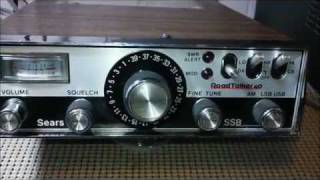 Sears Road Talker 40 93438260700 SSB AM CB Radio [upl. by Alema]