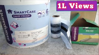 Smartcare Damp proof and Roof tape application [upl. by Fugazy]