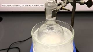 Synthesis of a Bromoalkane nBromopropane [upl. by Yssac568]