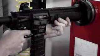 HK416 running modified PMag on full auto [upl. by Bridwell]