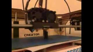 OctoPrint Controlled Flash Forge Creator [upl. by Topper]