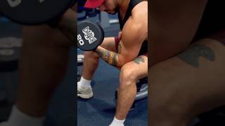 Boost Your Bicep Peak with DB Concentration Curls 💪🔥 ArmDay BicepsWorkout GymForm [upl. by Eelrebmik]