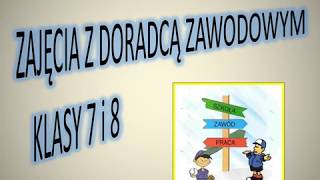 DORADZTWO ZAWODOWE W ROKU SZKOLNYM 20182019 [upl. by Elyrad361]