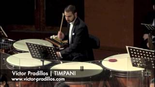 Symphony No 9 Beethoven Timpani Excerpts [upl. by Orapma]