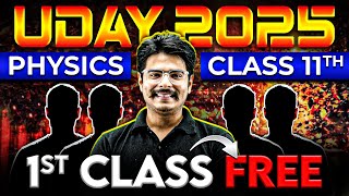 First Class of PHYSICS by Rakshak Sir  UDAY Batch  Class 11th Science 🔥 [upl. by Lieberman777]