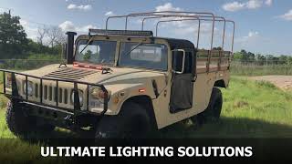 ULS  Ultimate Lighting Solutions  HUMVEE Fire Department [upl. by Buyse]