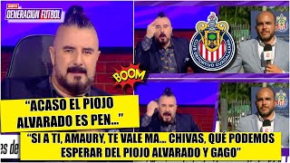 ÁLVARO EXPLOTÓ e INSULTÓ al PIOJO ALVARADO por la detonación del petardo en CHIVAS  Generación F [upl. by Osicran]