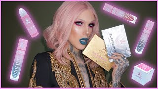 HOLIDAY 2017 ⭐️ COLLECTION amp SKIN FROST PALETTE REVEAL  Jeffree Star Cosmetics [upl. by Eniotna]