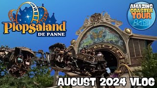 Theme Park 6  Plopsaland De Panne  August 2024 VLOG [upl. by Leavy428]