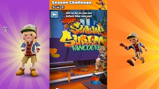 subway surfersseason challengecomplete all 5 roundscomplete eventget new characterrun game [upl. by Concordia]