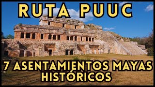 🔴RUTA PUUC 7 ASENTAMIENTOS MAYAS 🇲🇽 travel yucatán mexico history turismo [upl. by Cicenia]