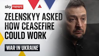 Zelenskyy suggests hes prepared to end Ukraine war in return for NATO membership [upl. by Nihahs]