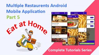 Multiple Restaurant App – Part 5 Working in Restaurant Admin SignIn Java Class [upl. by Awram]