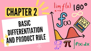 DIFFERENTIATION AND APPLICATIONS Basic Differentiation and Product Rule [upl. by Adlesirhc]