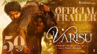 Varisu  Official Trailer  Thalapathy Vijay  Rashmika  Vamshi Paidipally  Dil Raju  SThaman [upl. by Giah]