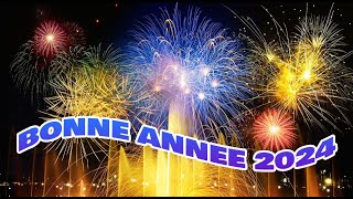 bonne année 2024 animée 🎷🎧🎼🎸 happy new year 2024 avec compteur [upl. by Chapa]