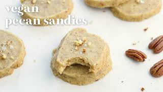 Vegan Pecan Sandies [upl. by Irwinn]