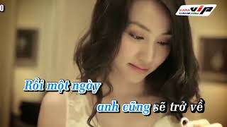 Karaoke Anh Nhớ Em Tuấn Hưng Full Beat [upl. by Havens]