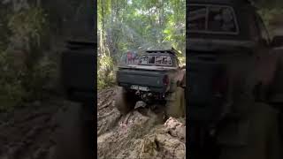 2jz Hilux  MUD  2nd Gear pull [upl. by Turoff]