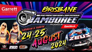 Garrett Brisbane Jamboree 2024  Australian Sports Compact Drag Racing  Racing  Part 4 [upl. by Reilly]