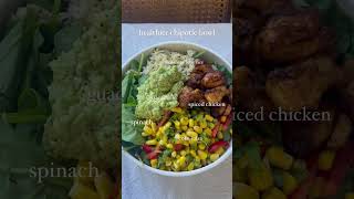 Easy healthy chipotle bowl recipe [upl. by Animor394]