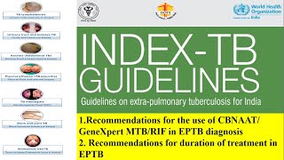 Role of GeneXpert in EPTB diagnosisATT Duration in EPTB [upl. by Ttekcirc]