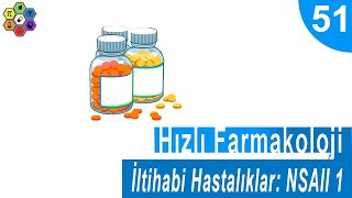 İLTİHABİ HASTALIKLAR NSAII 1  Hızlı Farmakoloji 51 [upl. by Ainatnas713]