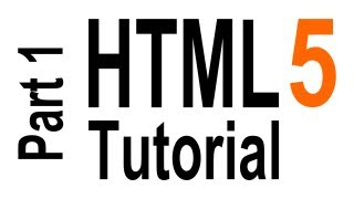 HTML5 Tutorial For Beginners  part 1 of 6  Getting Started [upl. by Llessur]