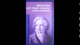 Barenboim Beethoven Piano Sonata No7 in D Op10 No3 [upl. by Quintina]