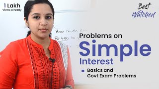 Aptitude Made Easy  Simple Interest Full Series Learn maths withme StayHome [upl. by Cini]