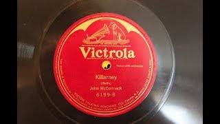 KILLARNEY sung by John McCormack [upl. by Arammahs]