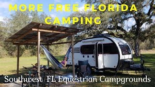 Free Camping in Florida Southwest Water Management Camping [upl. by Ailegave]