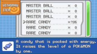 Pokemon Dark Rising 2  UNLIMITED Rare Candy [upl. by Lertram406]