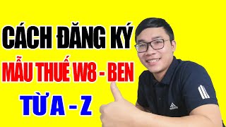 Hướng Dẫn Đăng Ký Mẫu Thuế W8BEN Để Nhận Hoa Hồng Từ Affiliate Marketing  Duy MKT [upl. by Elletnahs598]