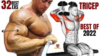 32 BEST TRICEPS WORKOUT AT GYM [upl. by Arther]