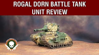 Unit Review Rogal Dorn Battle Tank  10th Edition Index [upl. by Aridaj985]