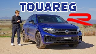 This Touareg makes more power than a W12  2024 VW Touareg R Review [upl. by Barty342]