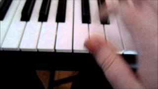 How to play Invader Zim theme on piano EASY Tutorial [upl. by Perry80]