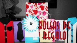 Haz tus propias BOLSAS DE REGALO ¡GENIAL [upl. by Cletus617]